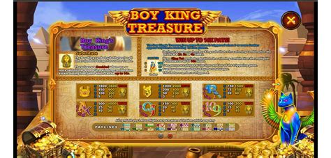 Jogue Boy King’s Treasure Gratuitamente em Modo Demo